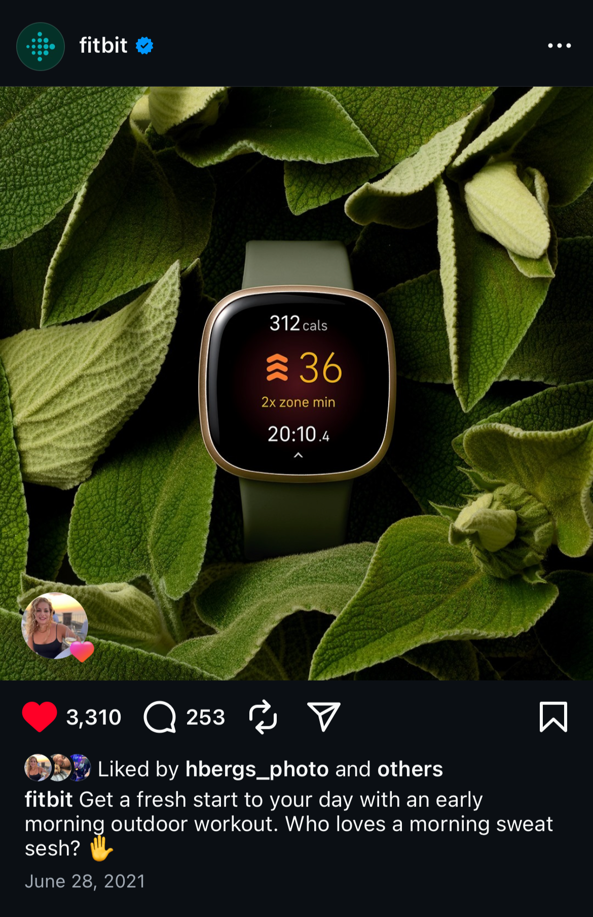 Fitbit social