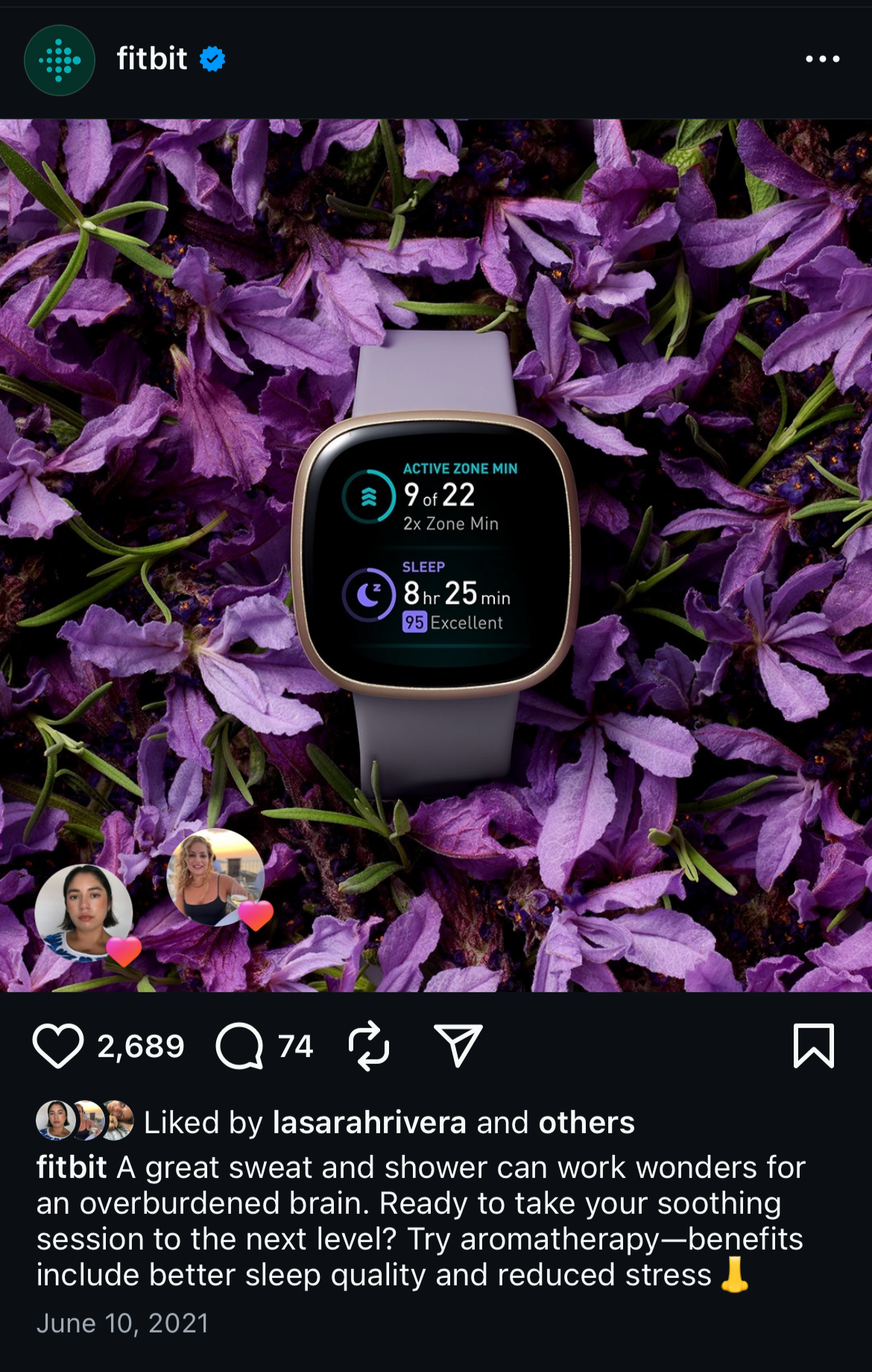 Fitbit social