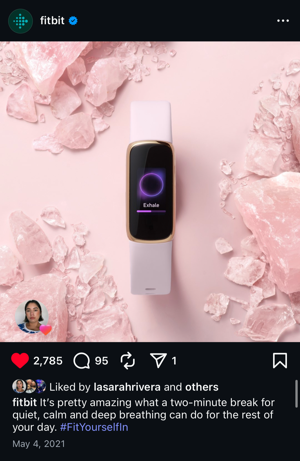 Fitbit social