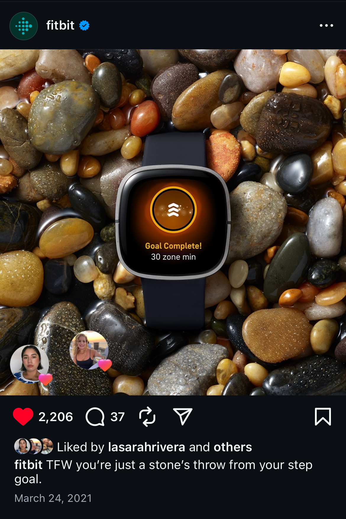 Fitbit social