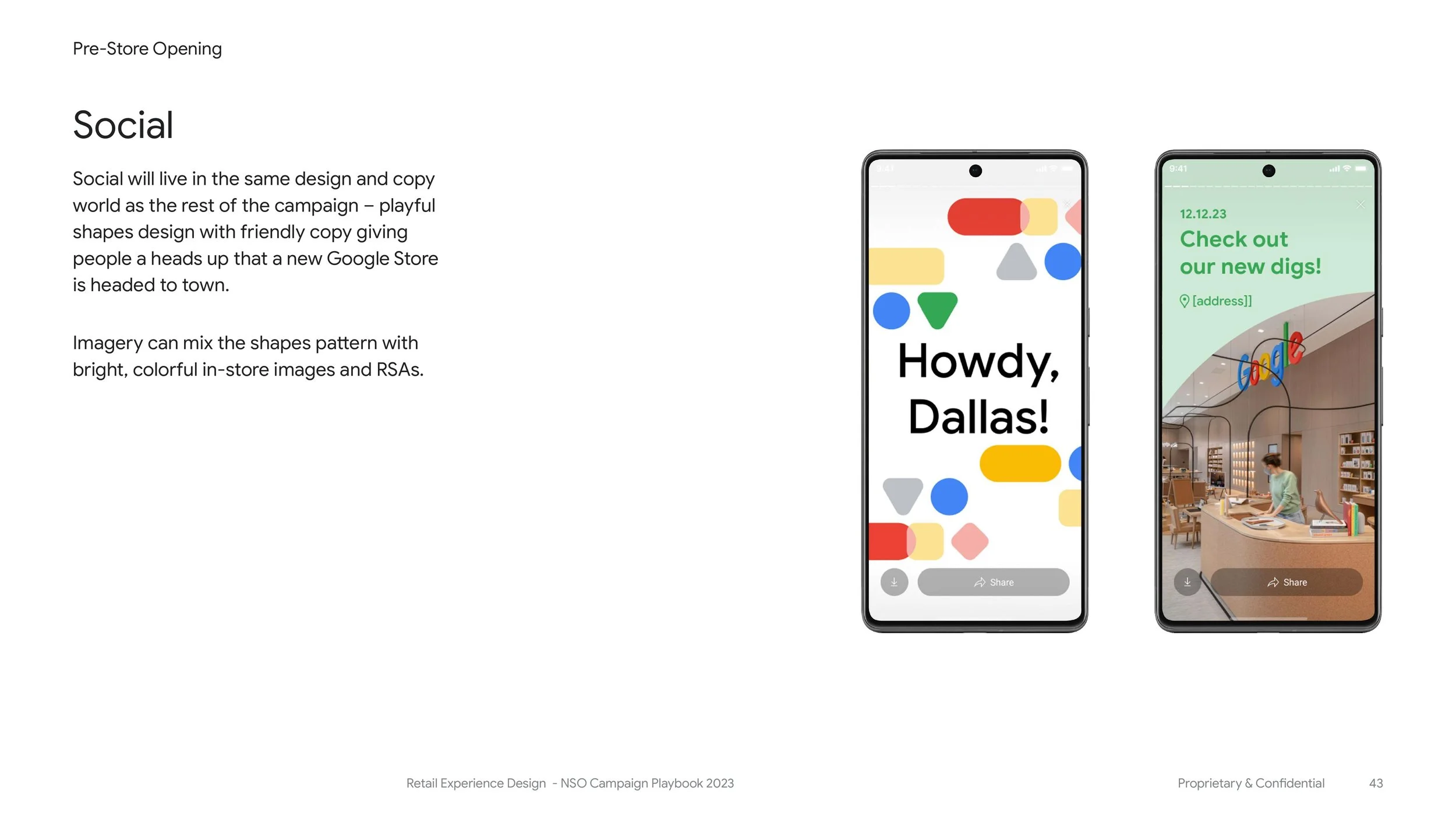 Google New Store Playbook spread 0043
