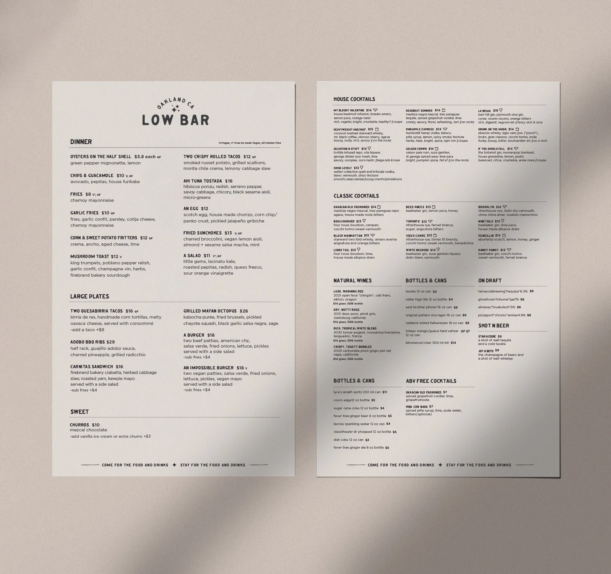 Menu system